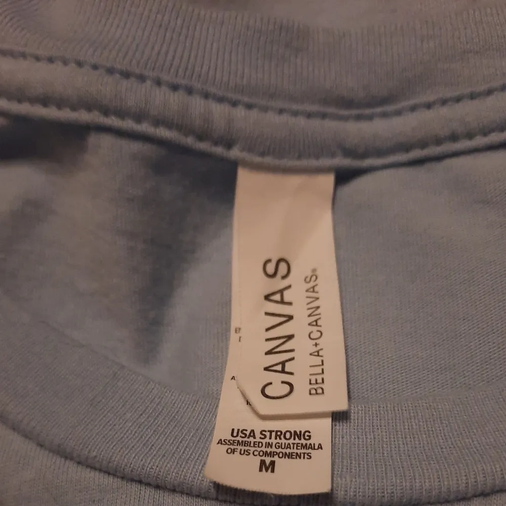 Canvas Bella Canvas CCHS Deca Light Blue Tee Size Medium - Image 3