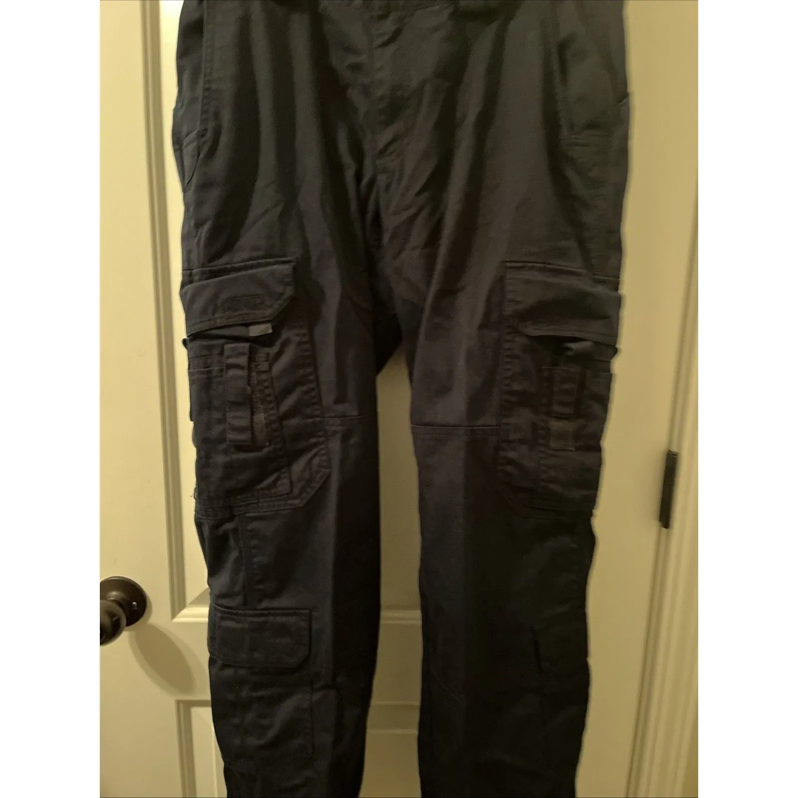 5.11  Tactical Women’s Size 12 Long Navy Cargo Pants Work Utility Outdoor - Image 10