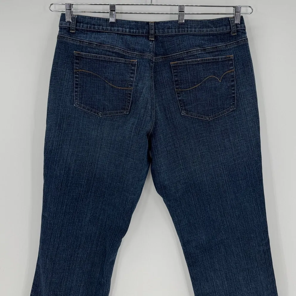 Vintage True Y2K Venezia dark wash bootcut jean size 22 Y2K baddie - Image 4