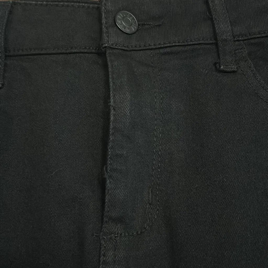 Celebrity Pink‎ Skirt Women's 3/26 Black Denim Festival Stretch Short Pockets - Image 2