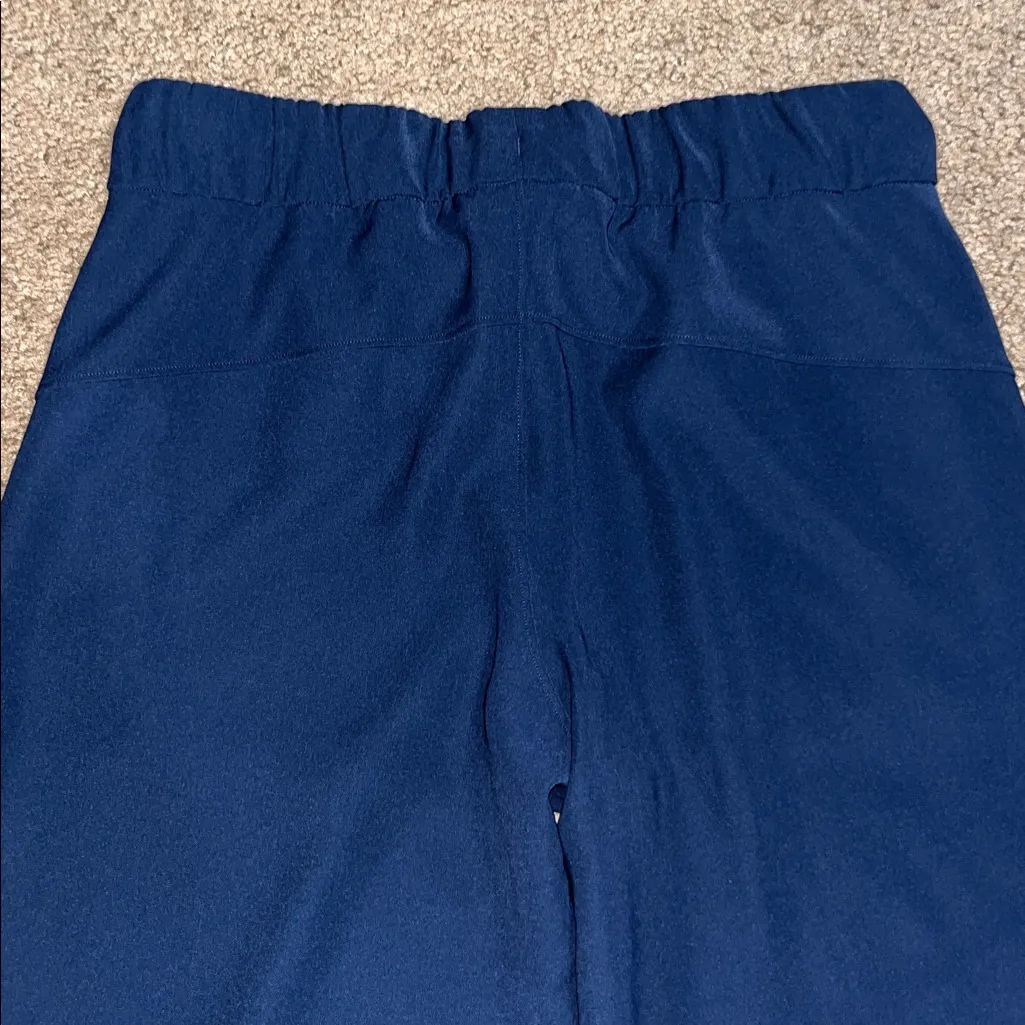 Lululemon On The Fly Pant Wide Leg‎ 31" True Navy 6 - Image 8