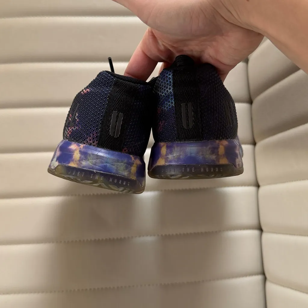 Colorful NOBULL Sneaker Shoes Patterned Fabric Lifting Workout size 8.5womens - Image 6