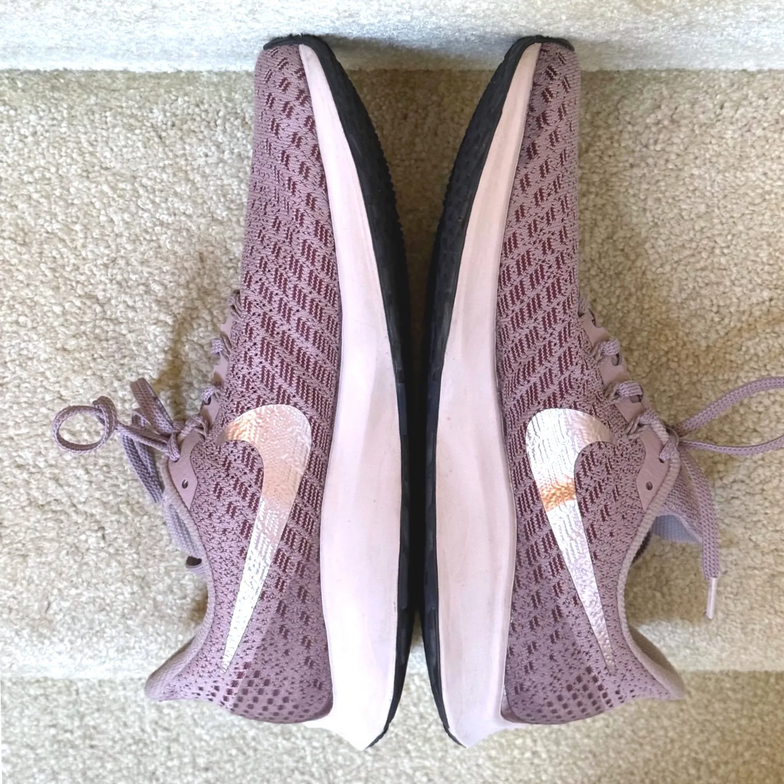 Nike Air Zoom Pegasus 35 Running Shoes Sneakers Athletic Rose Women's Size 10 - Image 6