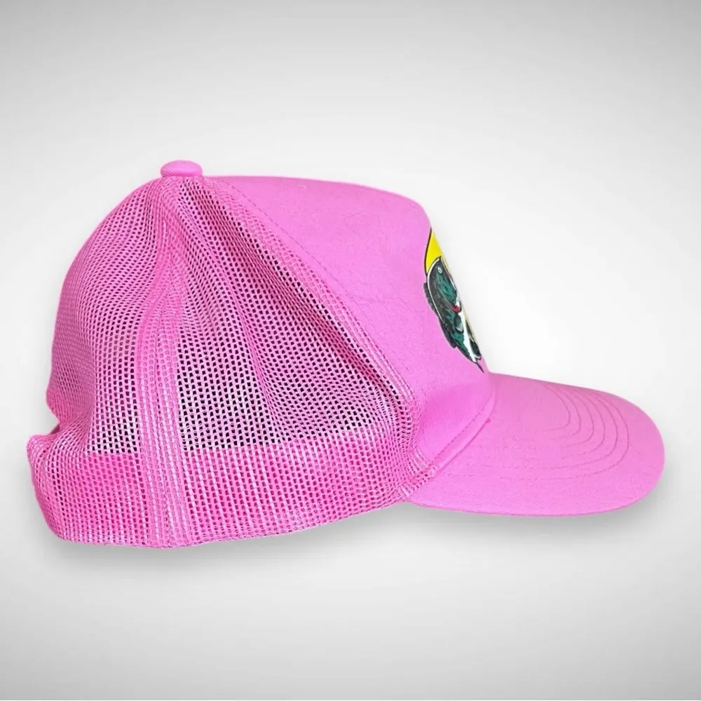 BASS PRO SHOP Pink Adjustable Trucker Hat One Size Fits Most |‎ EUC - Image 2