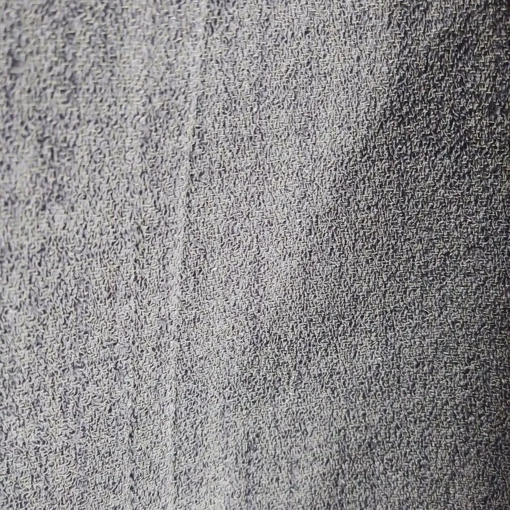 Kasper 4 Petite Workwear Textured Suit Jacket Blazer in Medium Gray Size 4P - Image 6