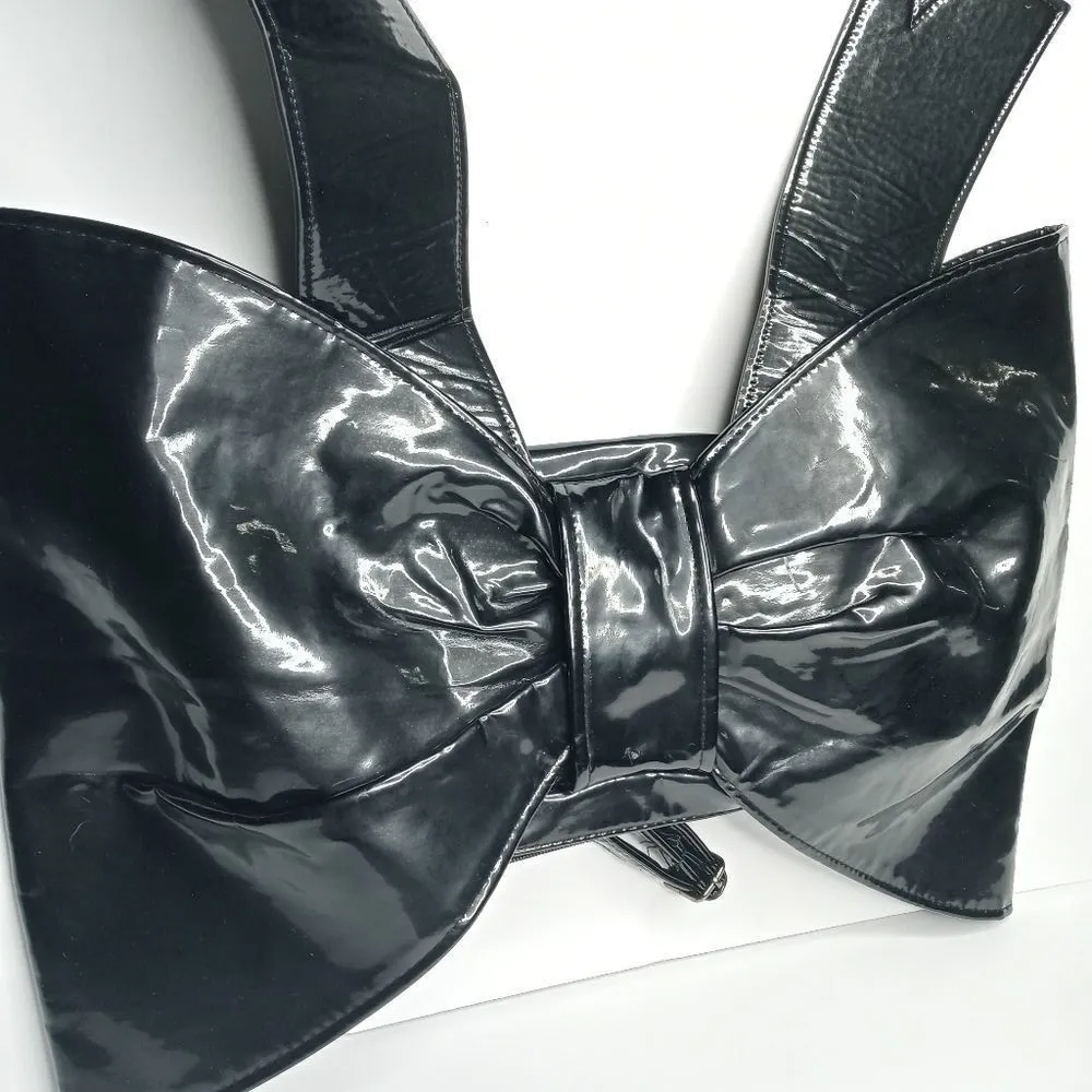 Fortnite Cuddle Team Leader Jumbo Bow Backpack Black - Image 3