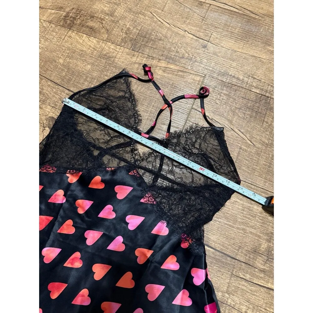 NEW Victoria’s Secret Valentines hearts babydoll slip - Image 5