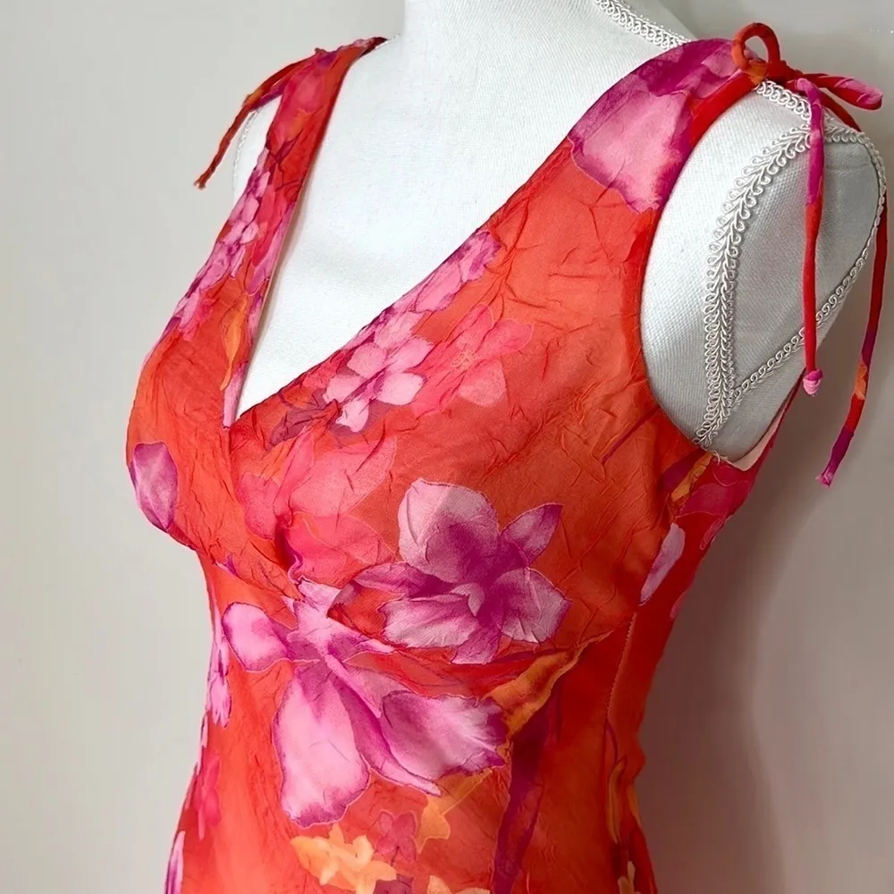 Y2K Floral Midi Dress - Image 5