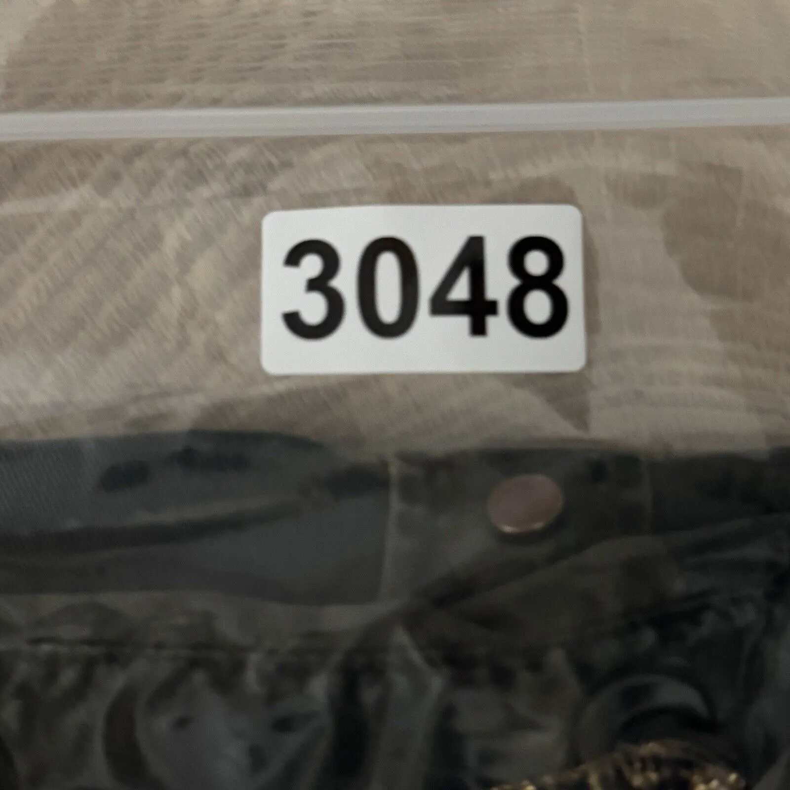 Zara Woman Shirt Womens Large Green Brown Camo‎ Studs Grunge Urban Streetwear - Image 9