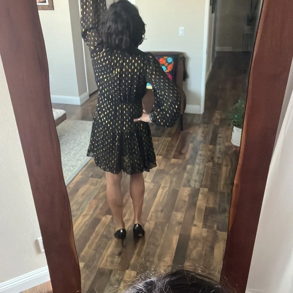 Only pretty things black and golden dress - Image 2