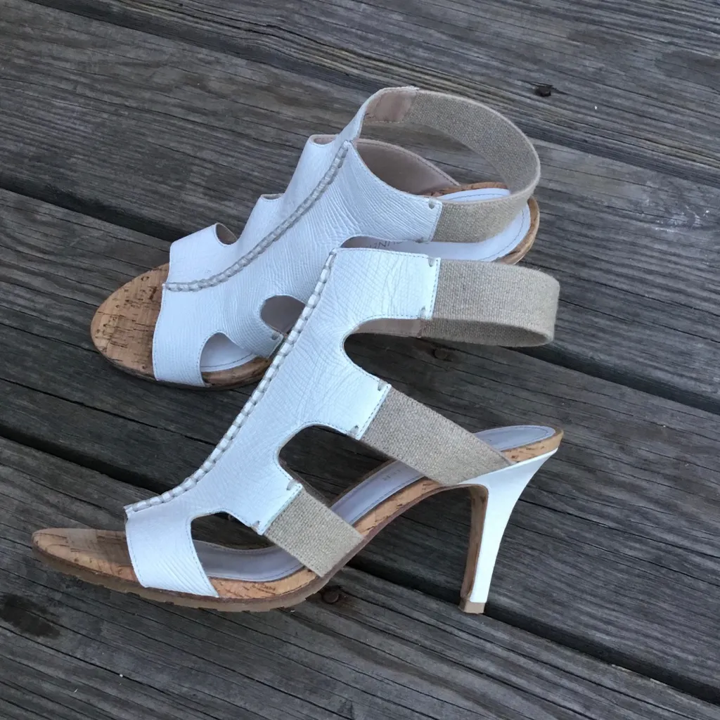 Modern and SUPER COMFY D.PLINER sandals 🦋 White Size 8.5 - Image 2