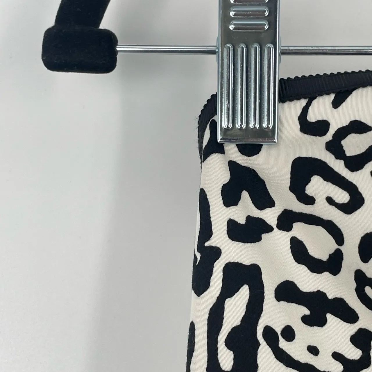 WHITE HOUSE BLACK MARKET Women Leopard Print Strapless Corset Bustier Top Size 6 - Image 5