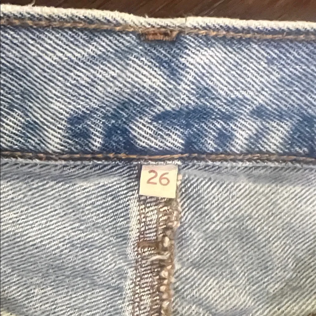 Levi's Icon Long Light Blue Denim Maxi Skirt 26 EUC - Image 3