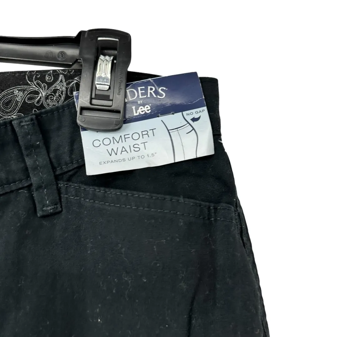 Riders By Lee Black Comfort Waist No Gap Straight Fit Pants Size 12L - Image 2