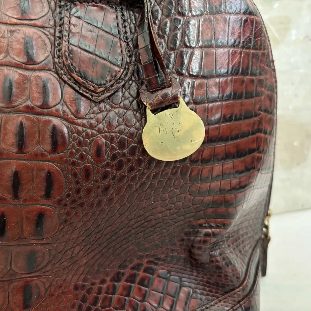 Brahmin Melbourne Crocodile Crossbody Bag - Image 3