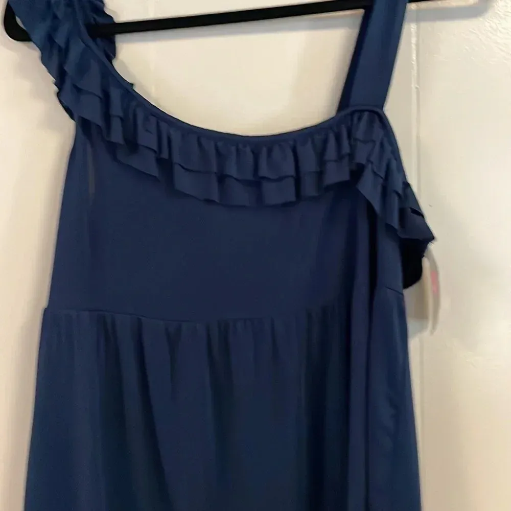 Susie Rose Top Sz 11/13 junior Blue - Image 2