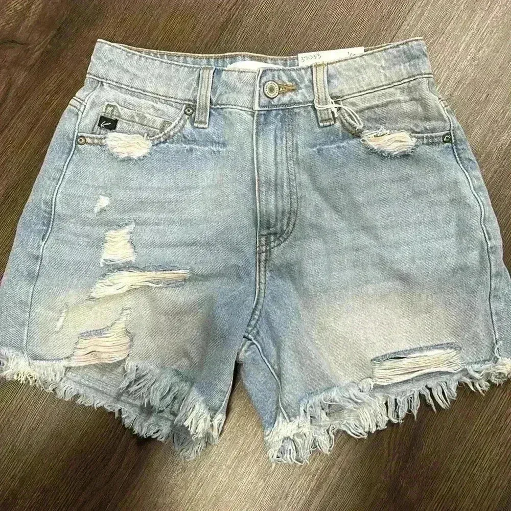 Kancan denim shorts Blue Size 24 - Image 2