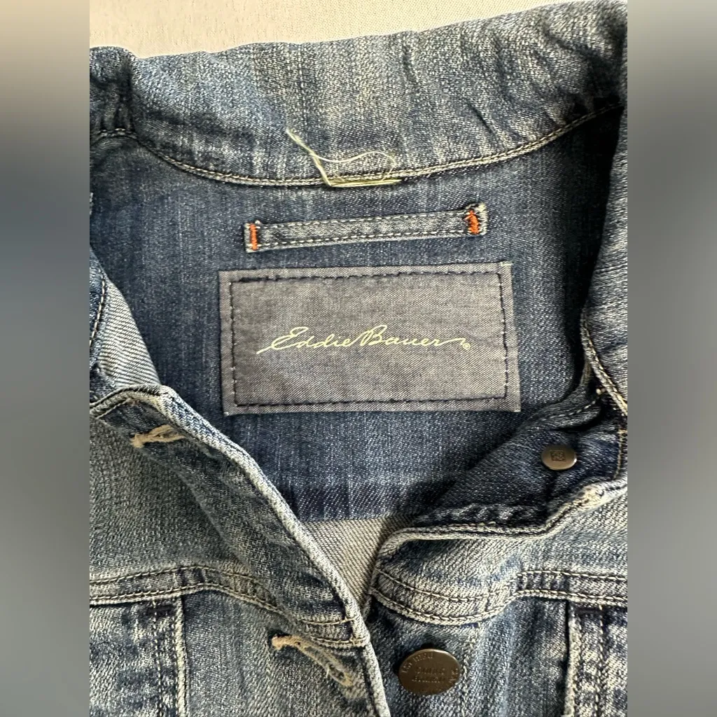Eddie Bauer  Jean Jacket pop - Image 10