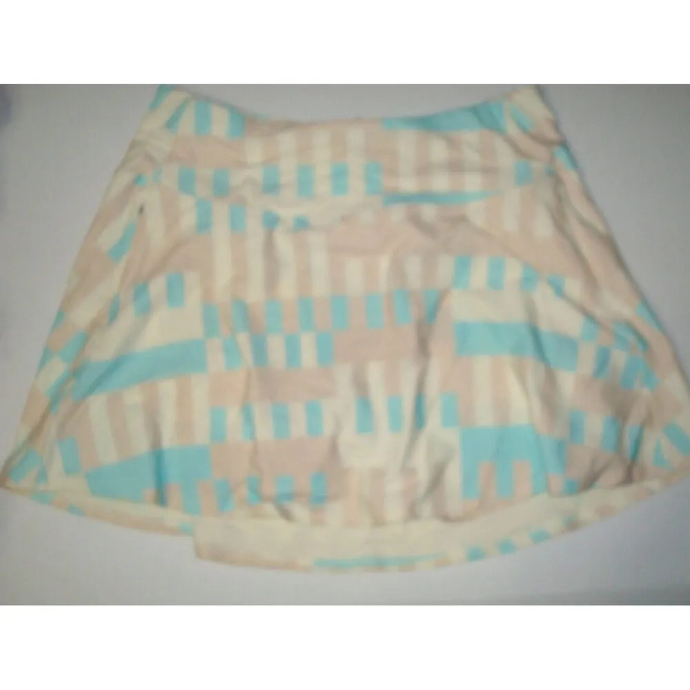 Womens New XL NWT Calia Golf Run Walk UPF50 Skort Skirt Short Pockets 16" Birdie Blue - Image 2