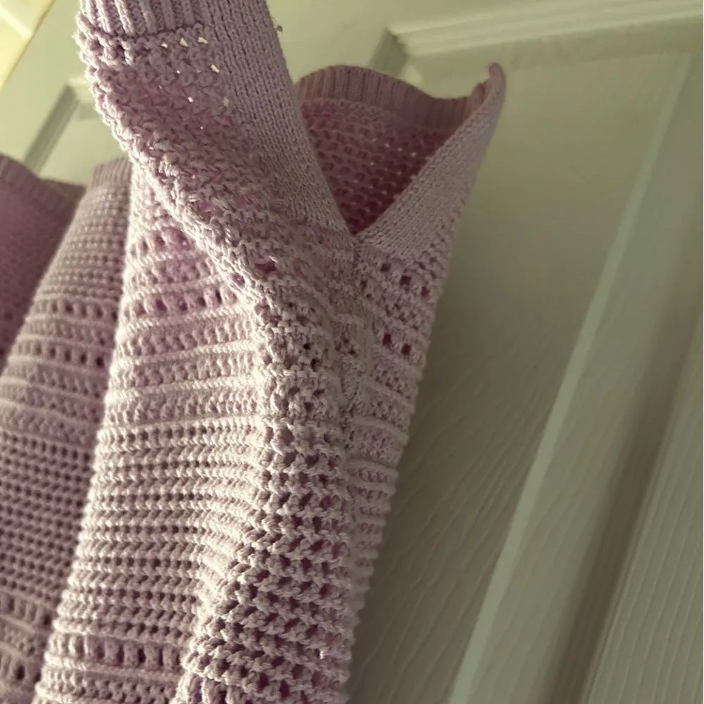 Old Navy Lavender Short Sleeve Sweater Size XXL - Image 3