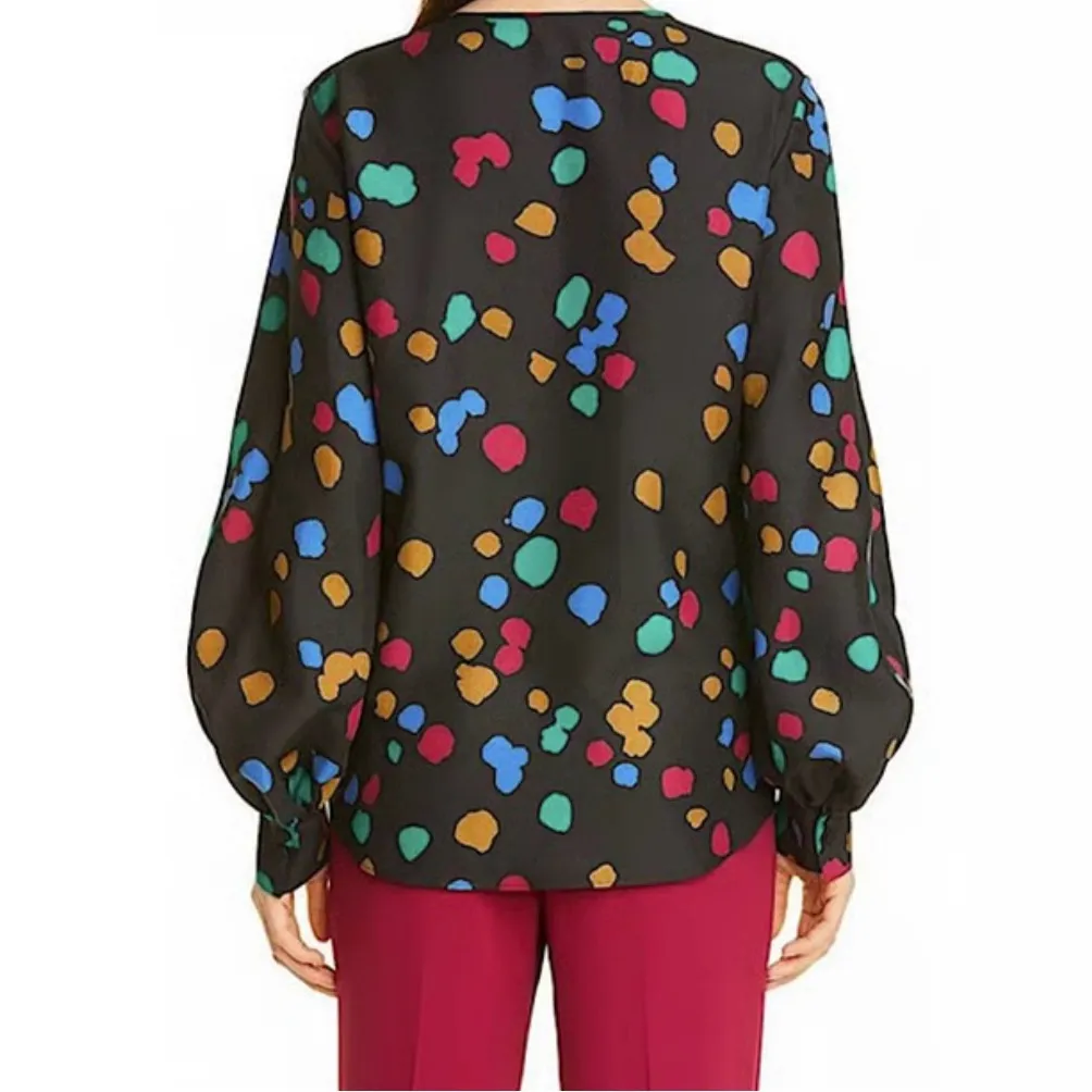 LAFAYETTE Sicilia Scatter Dot Silk Shirt - Image 7