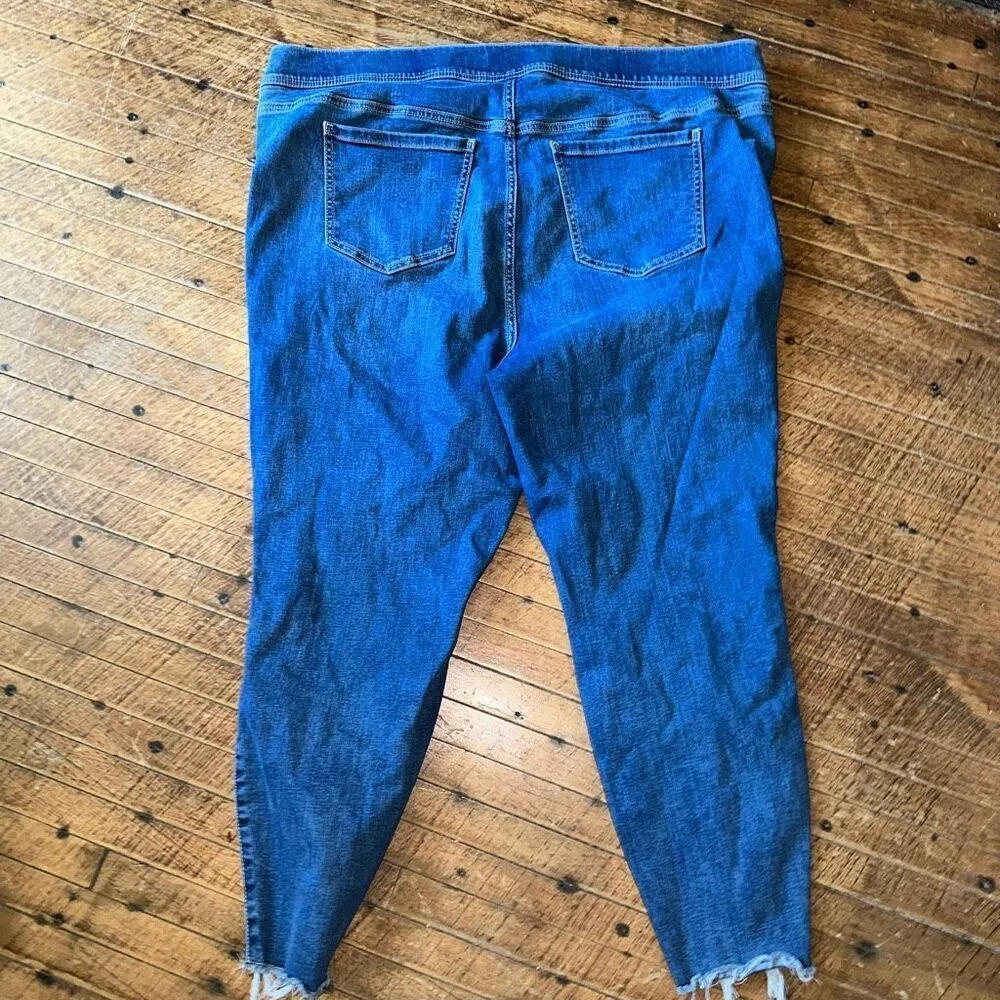 Torrid stretchy denim pull on 3x travelcore jeggings - Image 4