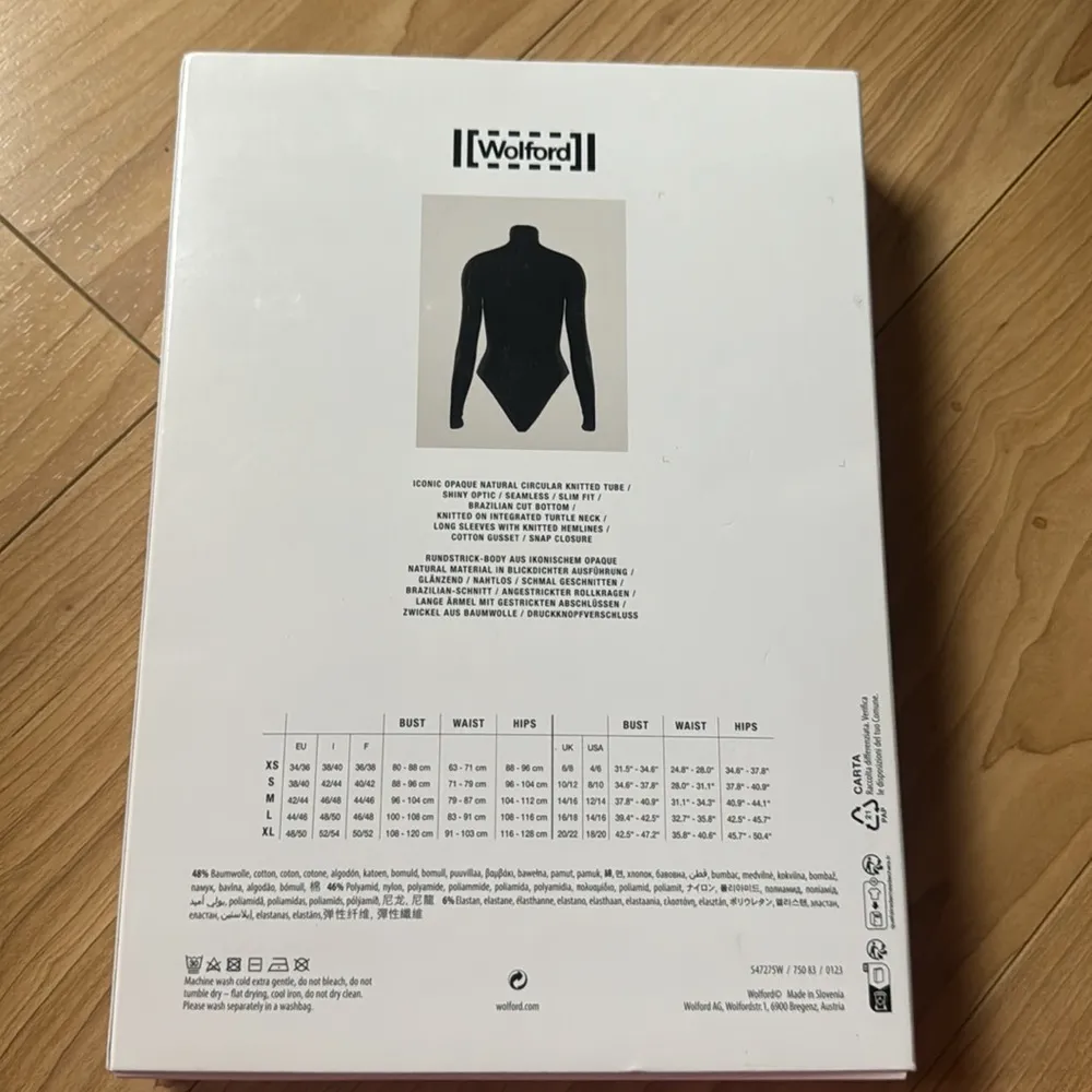 WOLFORD COLORADO BODY IN WHITE Size XS - Image 4