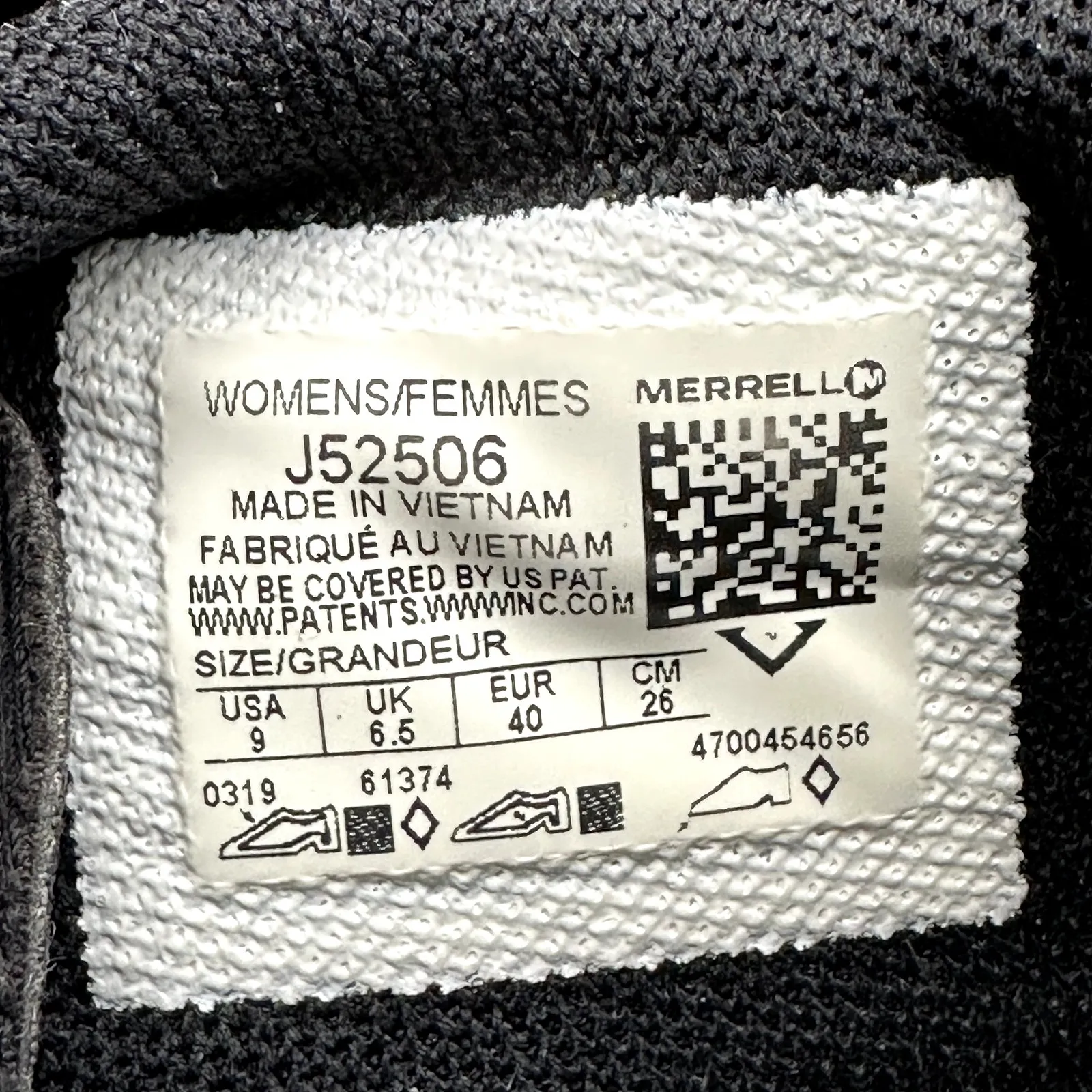 Merrell Vapor Glove 4 Trail Runners Cross Trainers Barefoot Vibram Black 9 - Image 7