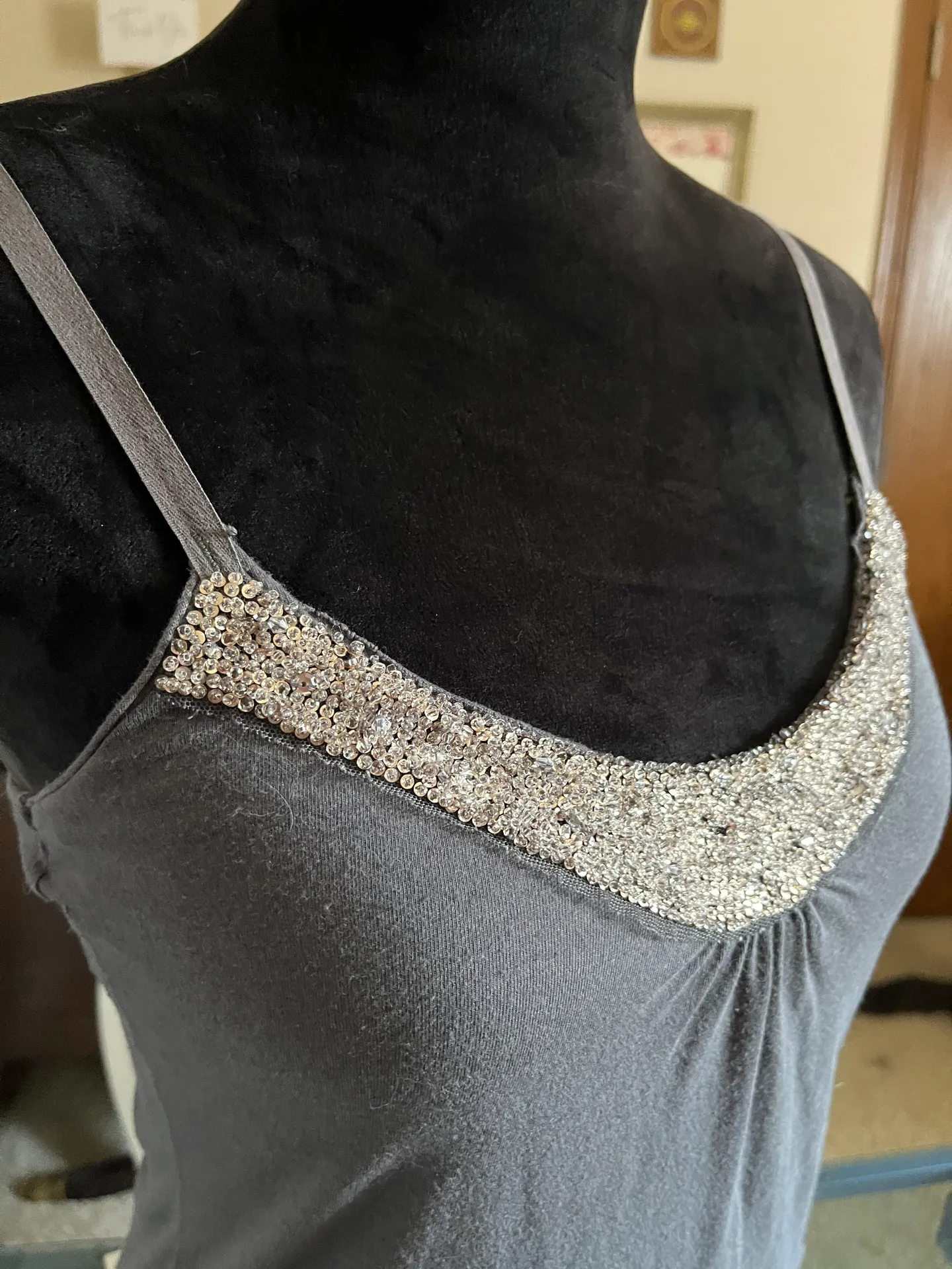 Abercrombie & Fitch Beaded Tank Top (2000s) // Abercrombie  - Image 5