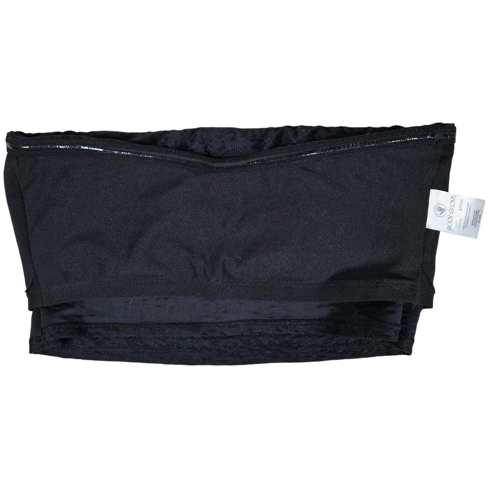 Body Glove Swim Top‎ Strapless Bikini Leopard Black Size S - Image 4