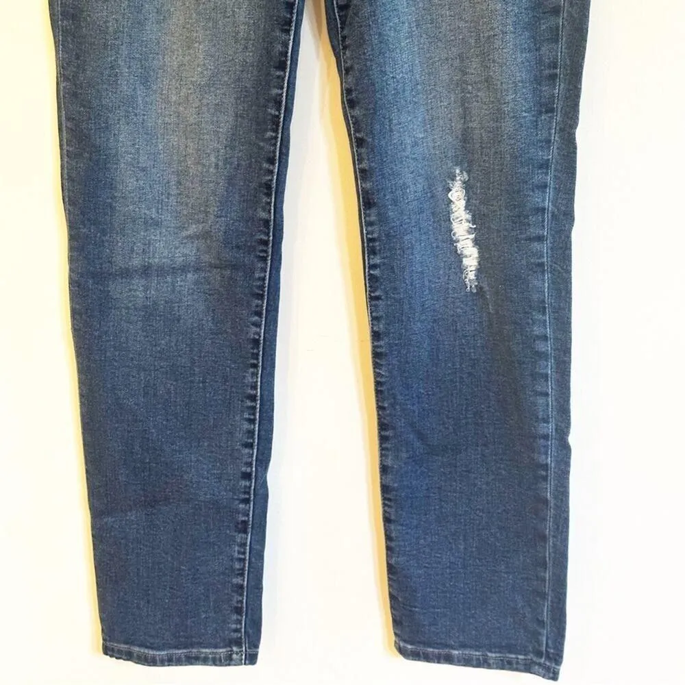 Kut from the Kloth Distressed Jeans sz 6 Medium Dark Wash Jeans - Image 3