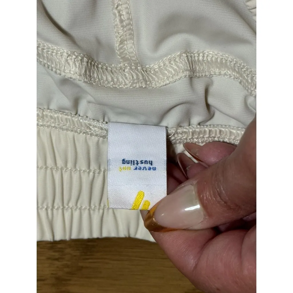 Old Navy Soft Go Dri Yoga Athleisure Pants Woman Sz XS Cream Pockets Preppy‎ NWT - Image 9