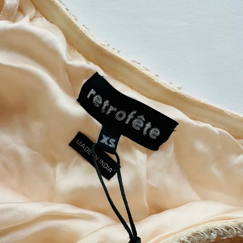 Retrofete x REVOLVE Ella Dress Taffy Pink NEW XS Sequin One Shoulder Party - Image 6