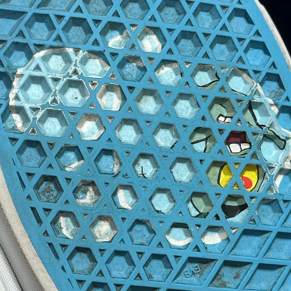 Vans X Spongrbob Collab Slide On Sneaker w/release box 8.5 Men’s OR 10 Women - Image 13