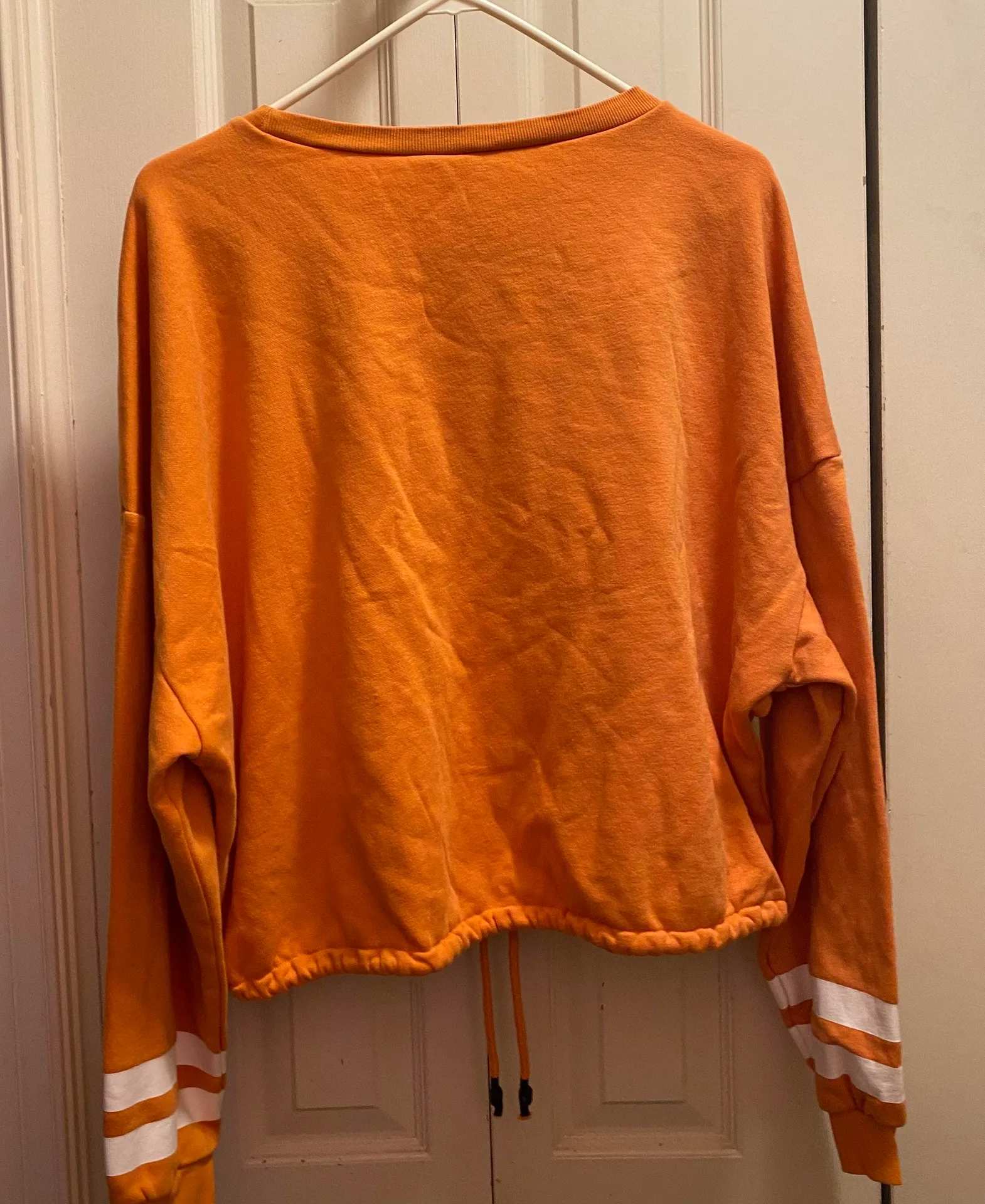 Sacramento Cinch Bottom Pullover Orange Size XL - Image 2