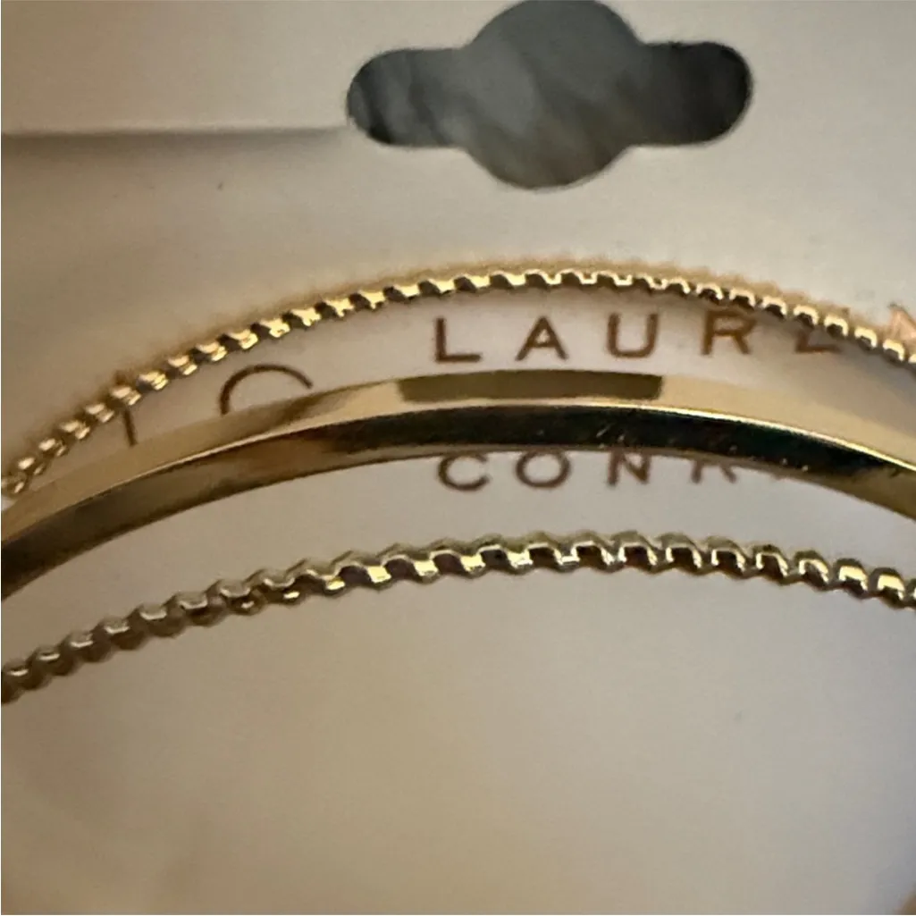Lauren Conrad Gold Cuff Bracelet - Image 3