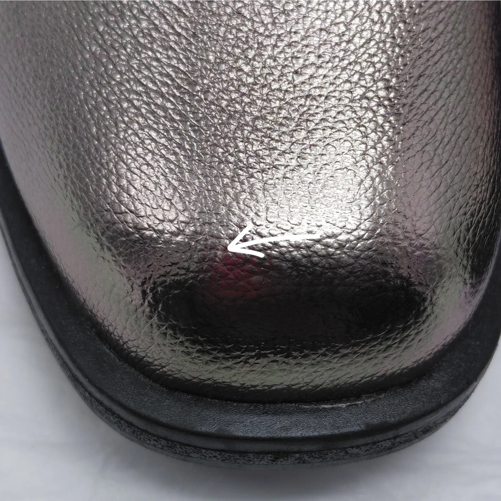 Dolce Vita Armonda Metallic Ankle Boots Women’s 6 Silver Buckle Moto Biker - Image 13