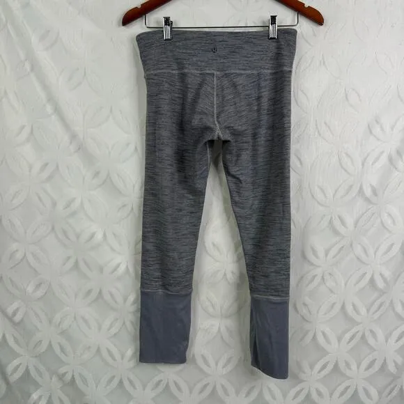 Lululemon Wunder Under Crop Special Edition Wee‎ Are From Space Legging Size 8 - Image 6