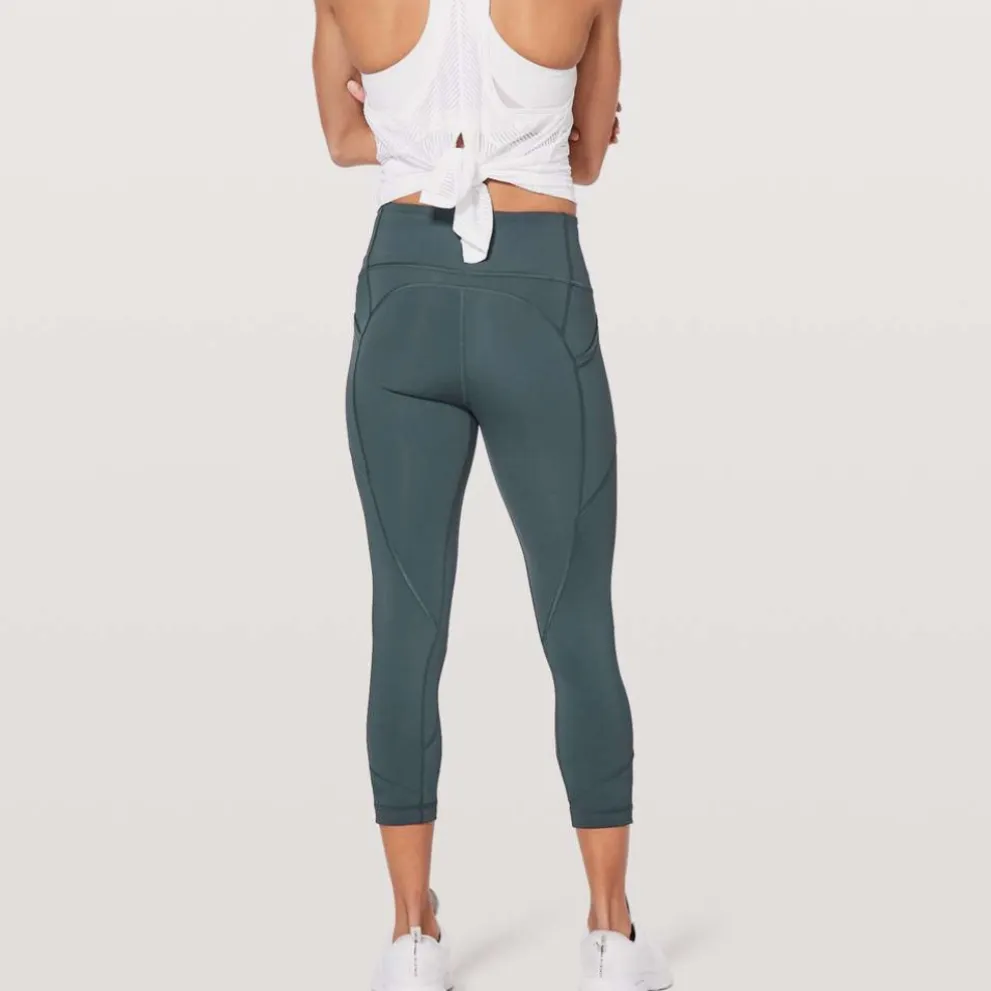 Lululemon All The Right Places 23” Crop II Leggings in Gravity - Image 2
