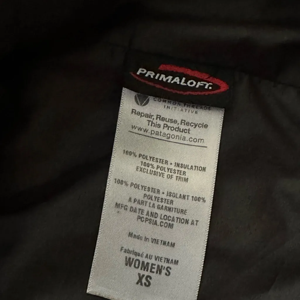 Patagonia Nano Puff Womens Jacket Primaloft Full Zip Outdoor Travel Size XS - Image 11