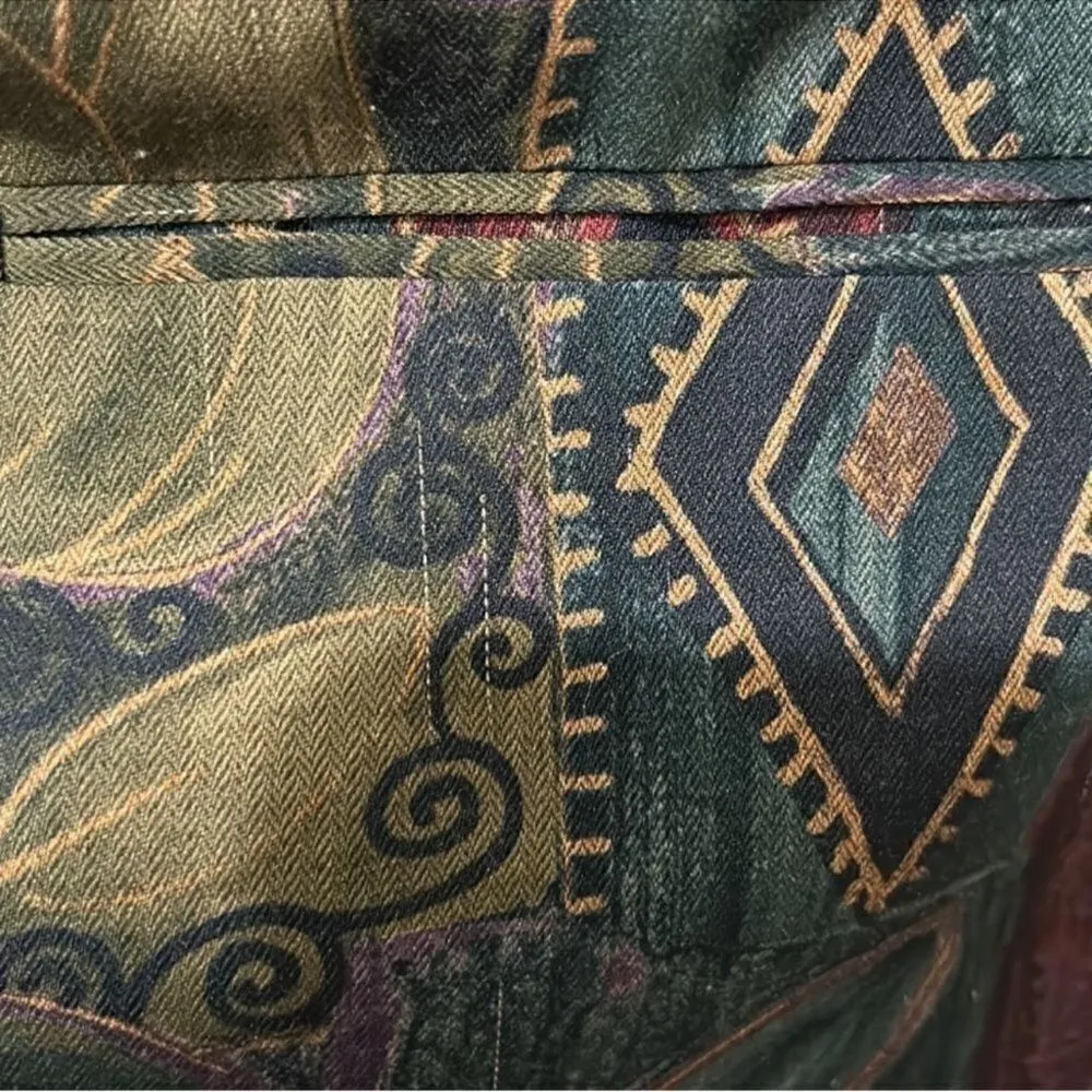 Requirements Printed Lightweight Blazer (Size 10) - Image 9