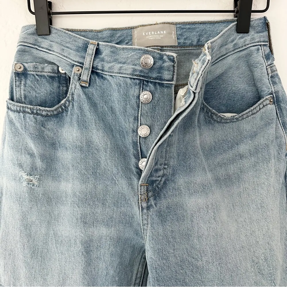 Everlane The 90’s Cheeky Straight High Waisted Patched Jeans | 24 - Image 5