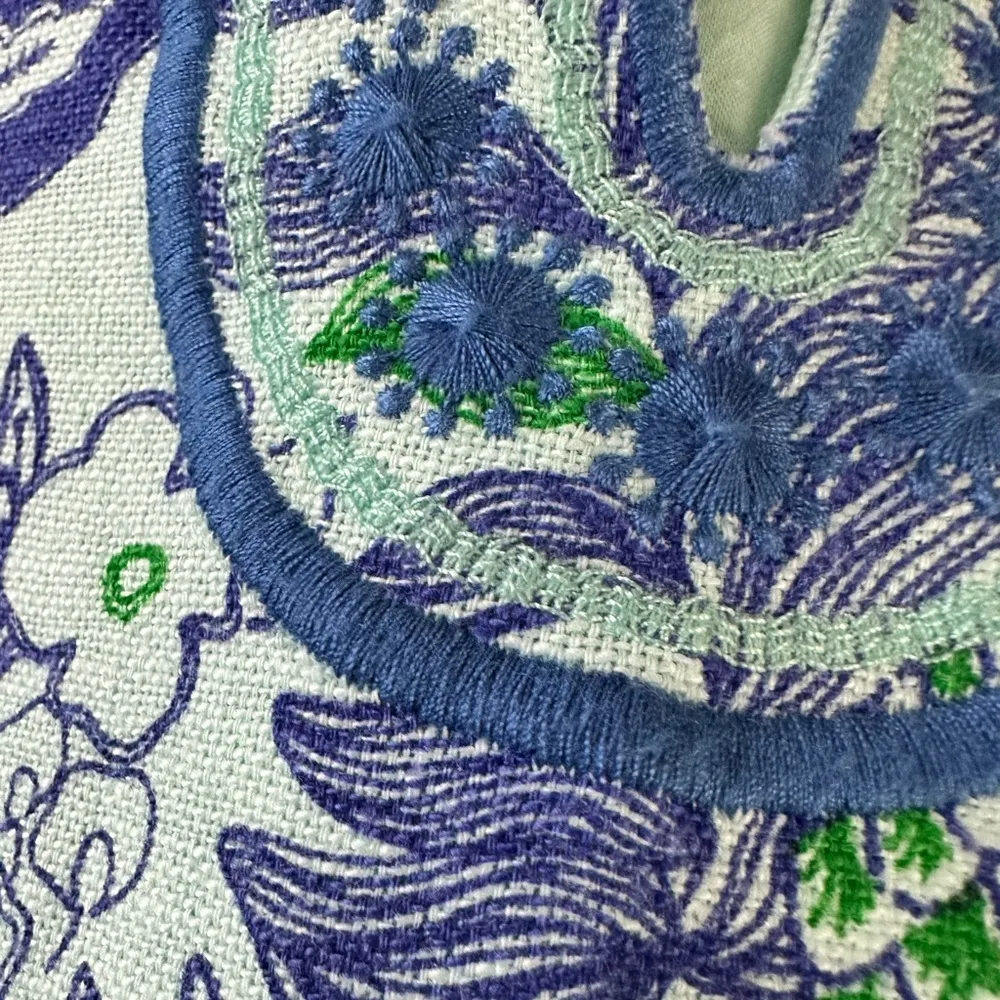 Vineyard Vines Cordia Linen Blend Dress sz 6 - Image 6