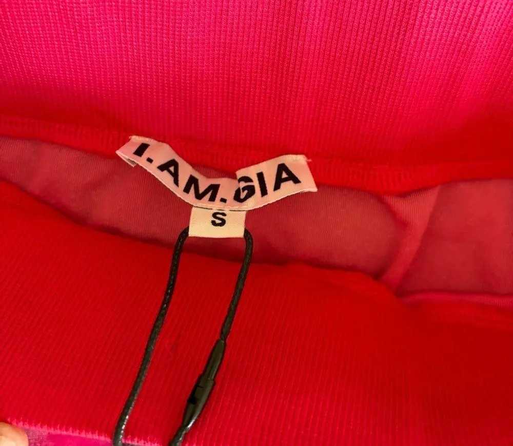 I.AM.GIA Pink Mini Skirt - Image 2