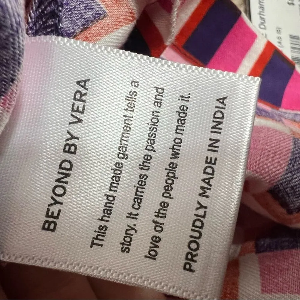 Beyond by Vera 1861 Demi EQUILIBRIUM PINK balloon sleeve dress Sz Size XS - Image 8