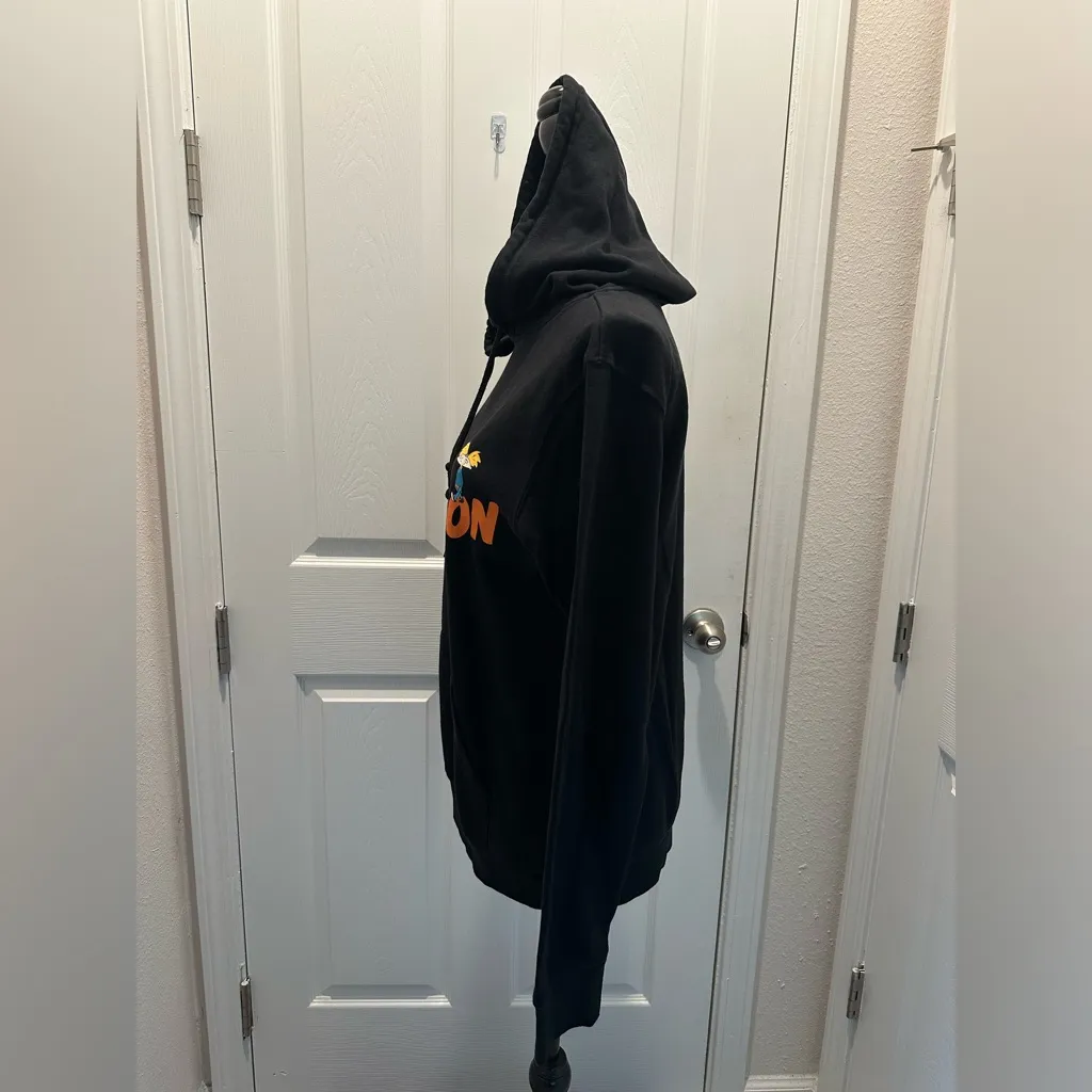 Nickelodeon Black hoodie with Colorful Characters - Image 3