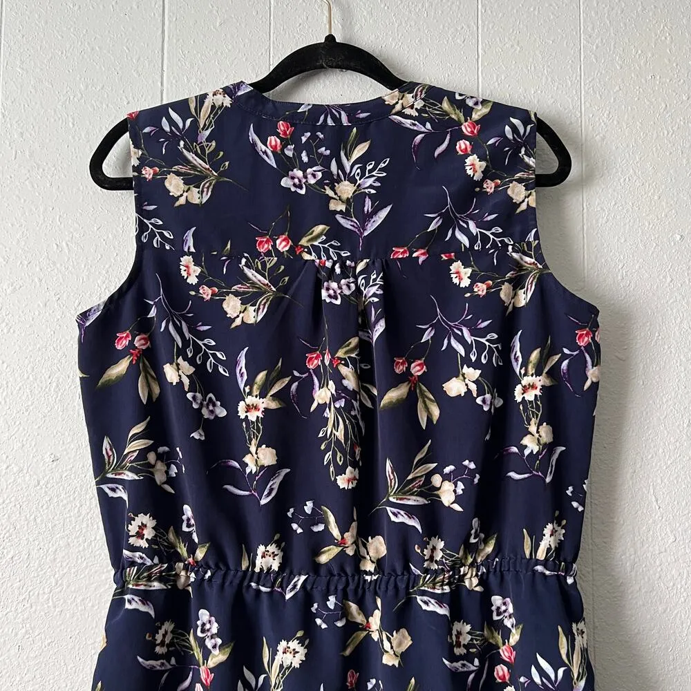 Nicole Miller Womens Dress Large Floral Midi Summer Graduation Party Event Beach - Image 6