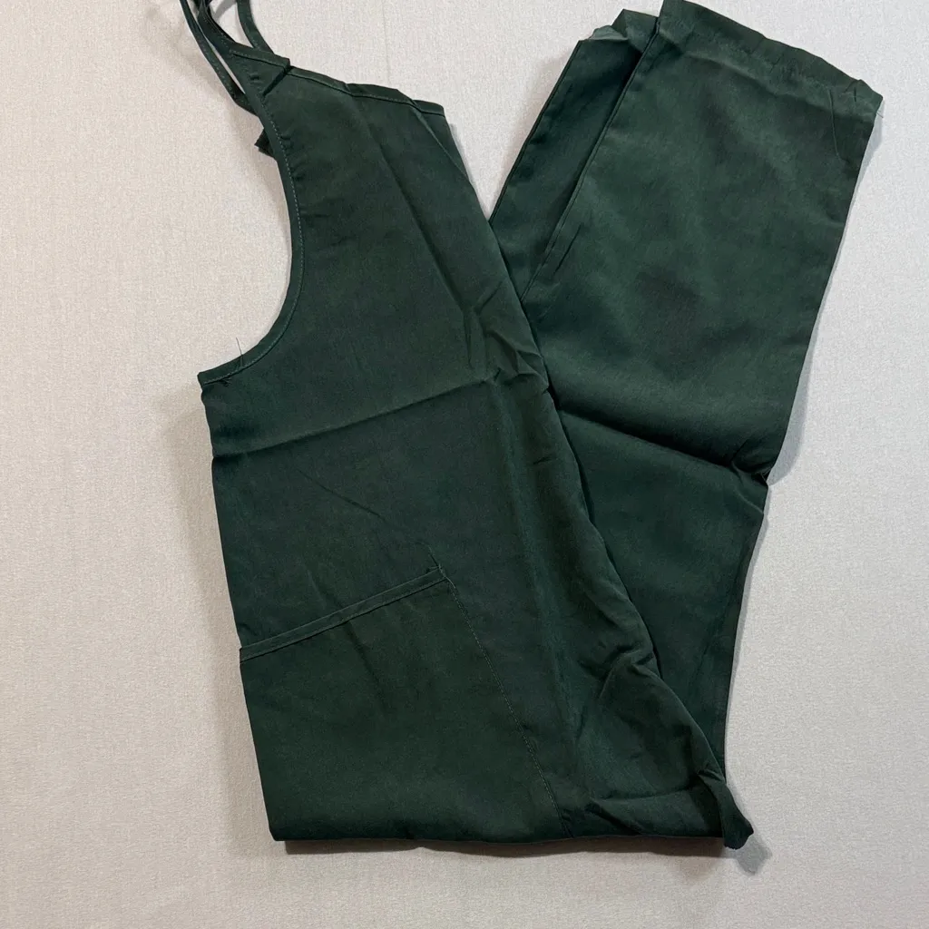 Chic Dark Green Women's Jumpsuit Size M - Image 4