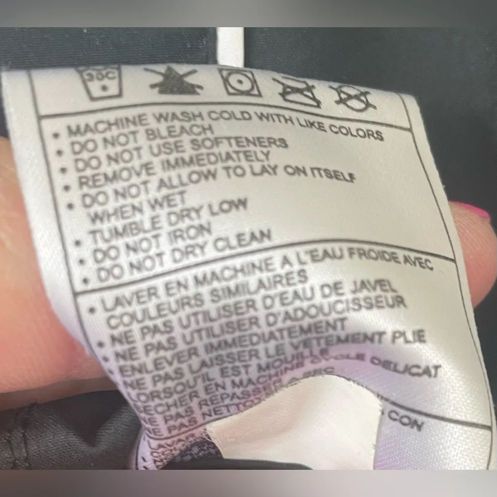 Nike Clima-FIT Pullover Windbreaker Jacket Lightweight Black White; size XL - Image 8