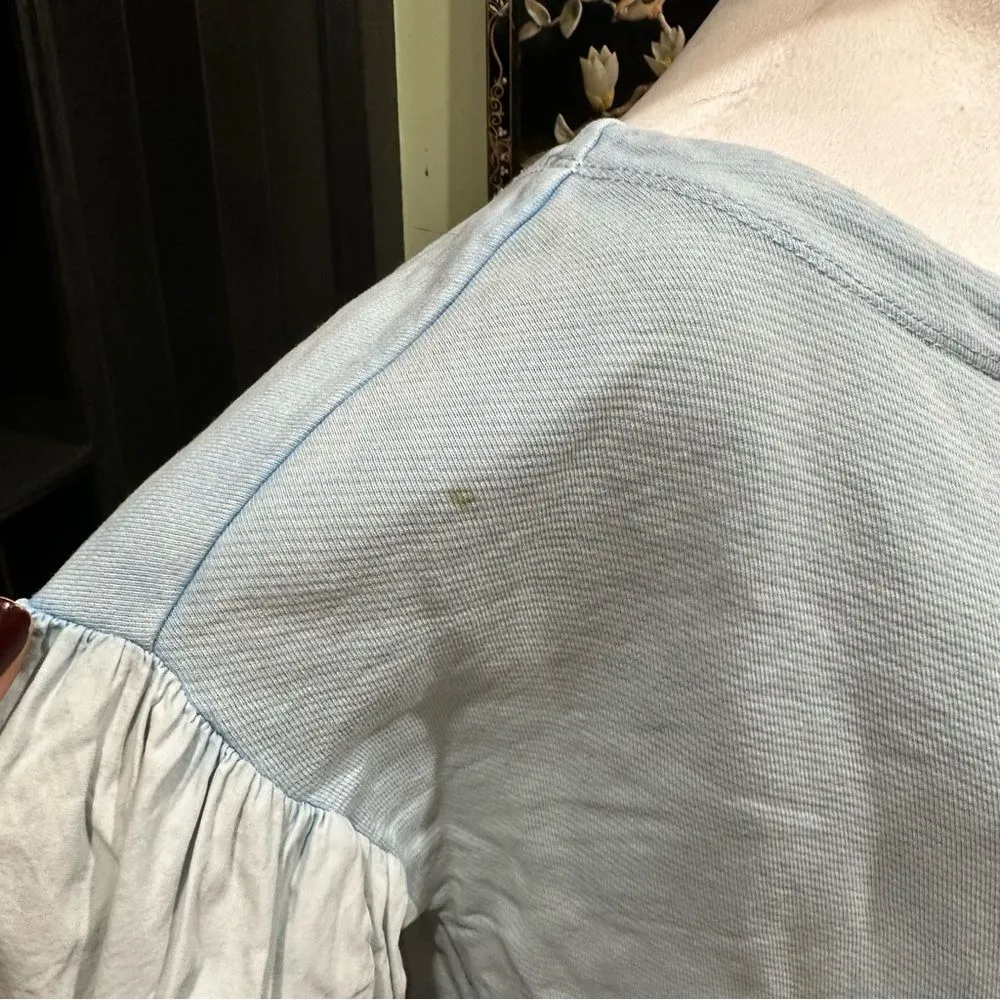 Pilcro and The Letterpress Mixed-Media Pullover Size Small - Image 4